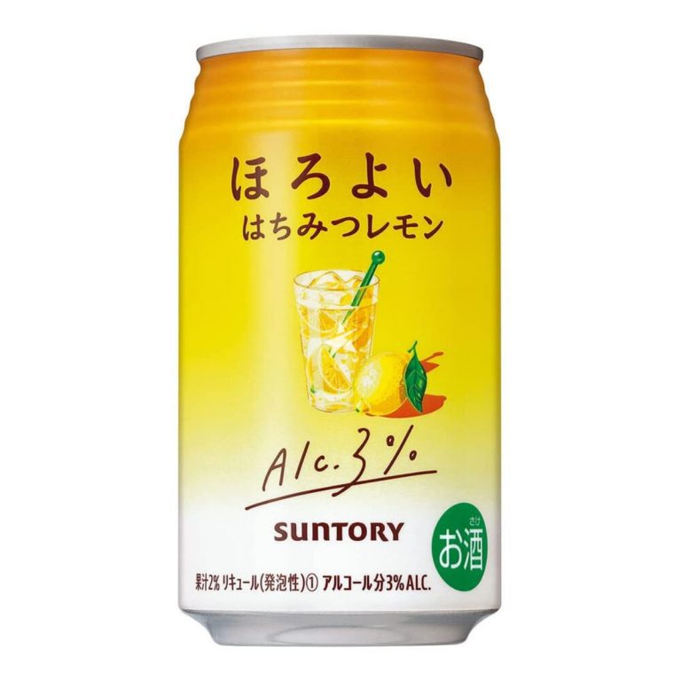 サントリー- ほろよい〈はちみつレモン〉缶 350ml