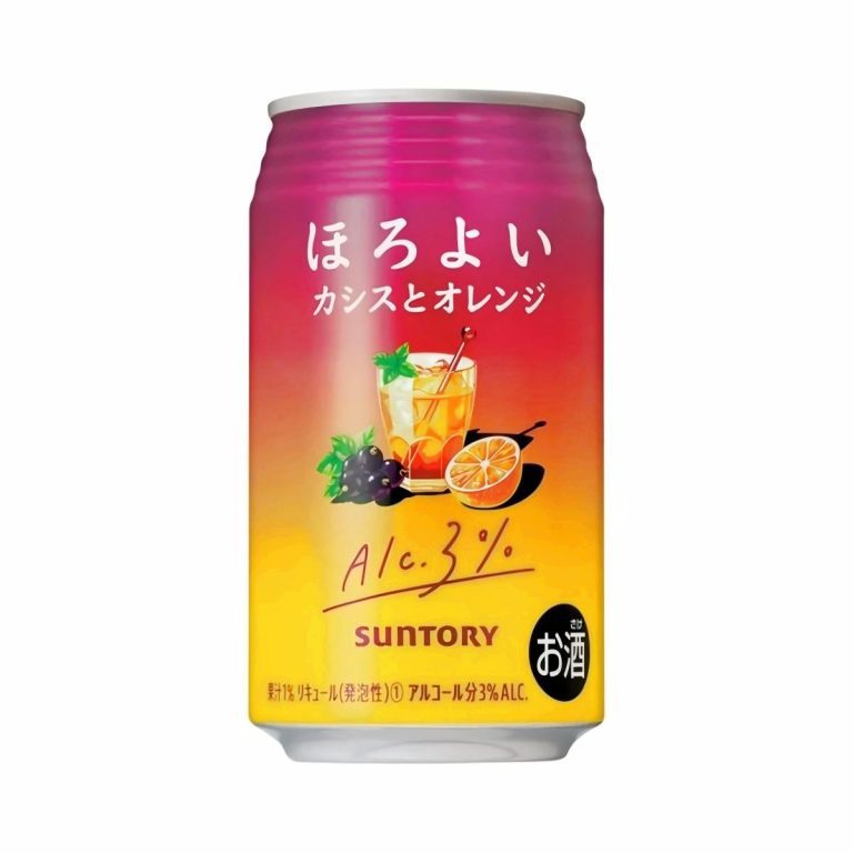 サントリー- ほろよい〈カシスとオレンジ〉缶