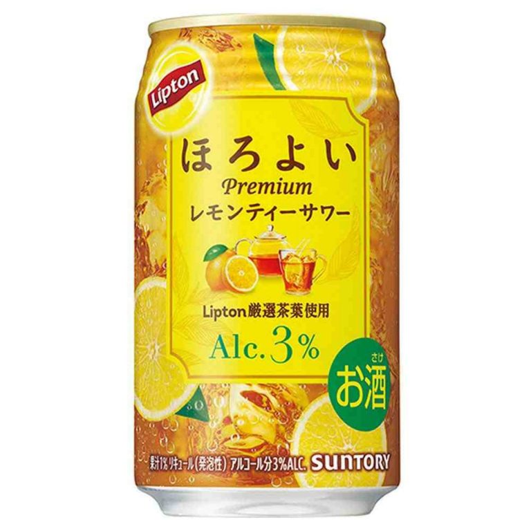 サントリー- ほろよい〈Liptonレモンティーサワー〉l缶