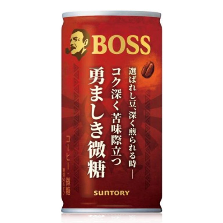 SUNTORY- BOSS Bold Lightly Sweet 185g