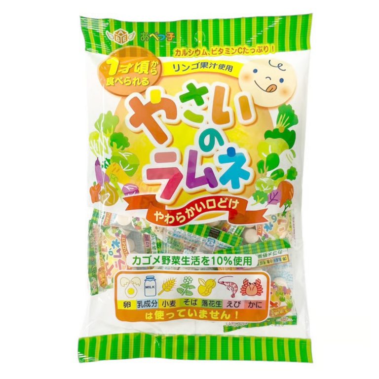 安部製菓- やさいのラムネ 70g