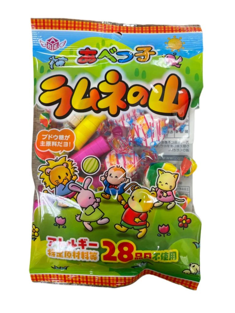 安部製菓- ラムネの山 72g