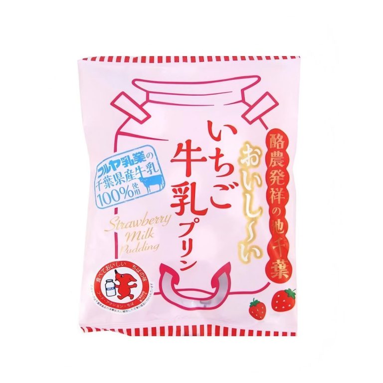 富士正食品- おいしいいちご牛乳プリン 147g