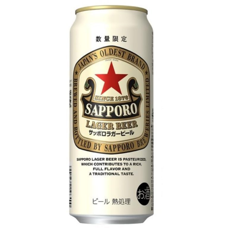 サッポロ- ラガ－ビ－ル 缶 5% 500ml*6