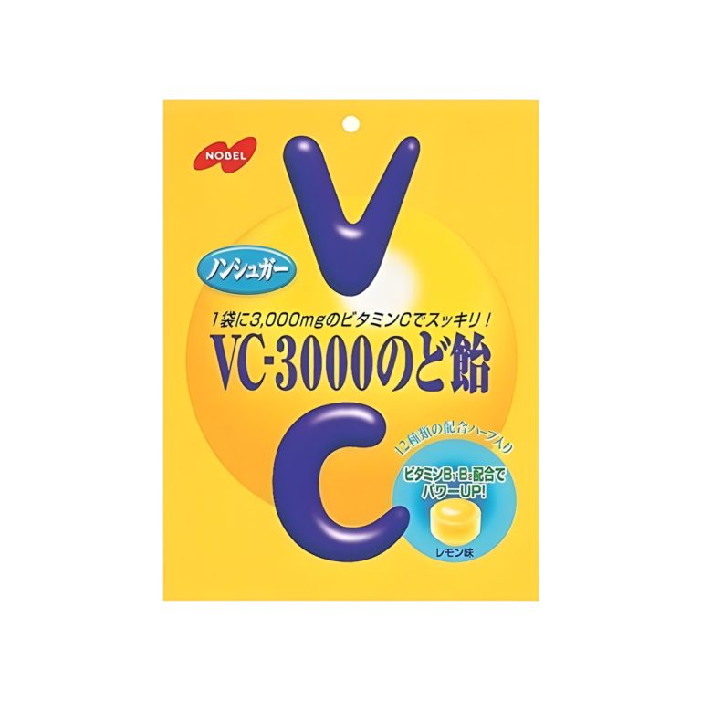 ノーベル- VC-3000のど飴 レモン味 90g