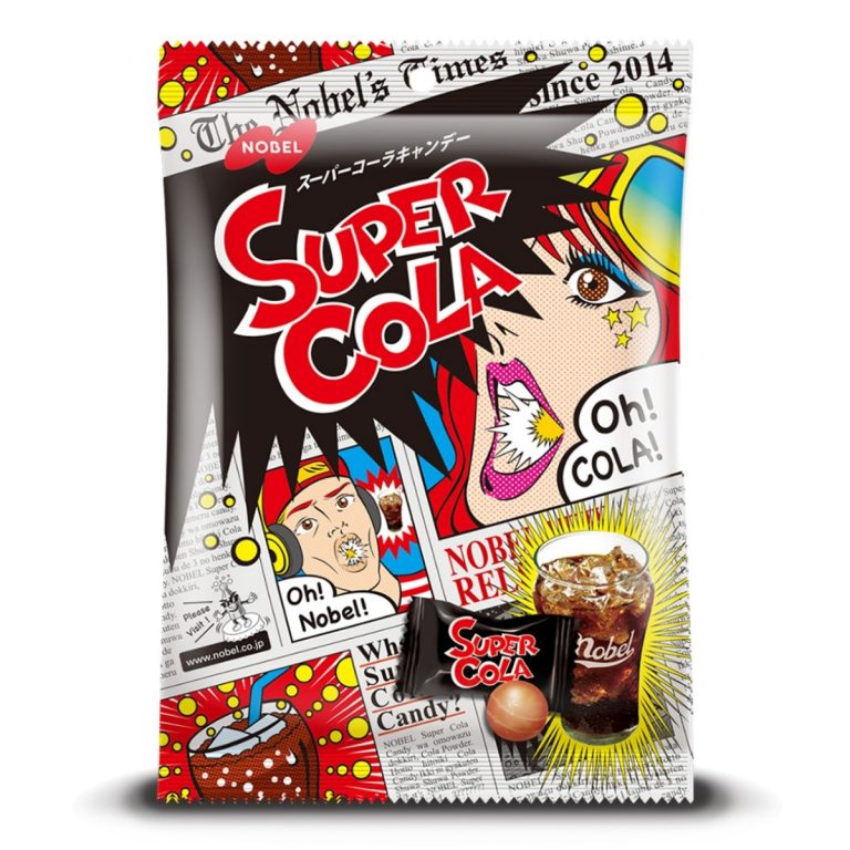 ノーベル- スーパーコーラキャンデー 80g