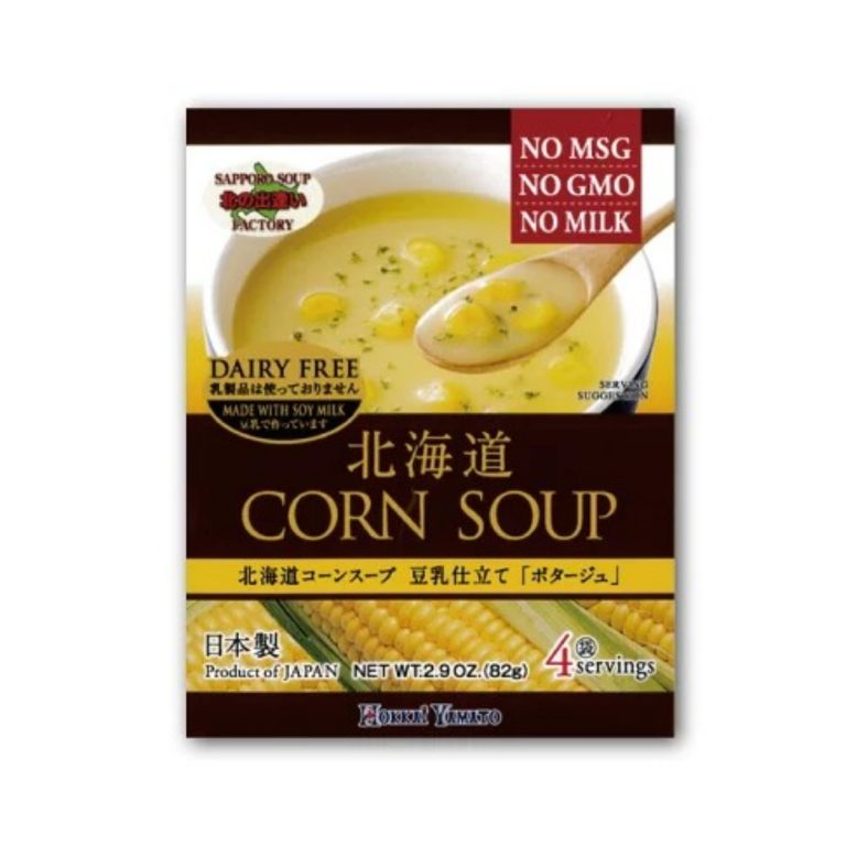 Hokkai Yamato- Hokkaido Corn Soup with Soy Milk 82g（20.5g×4 packets ）