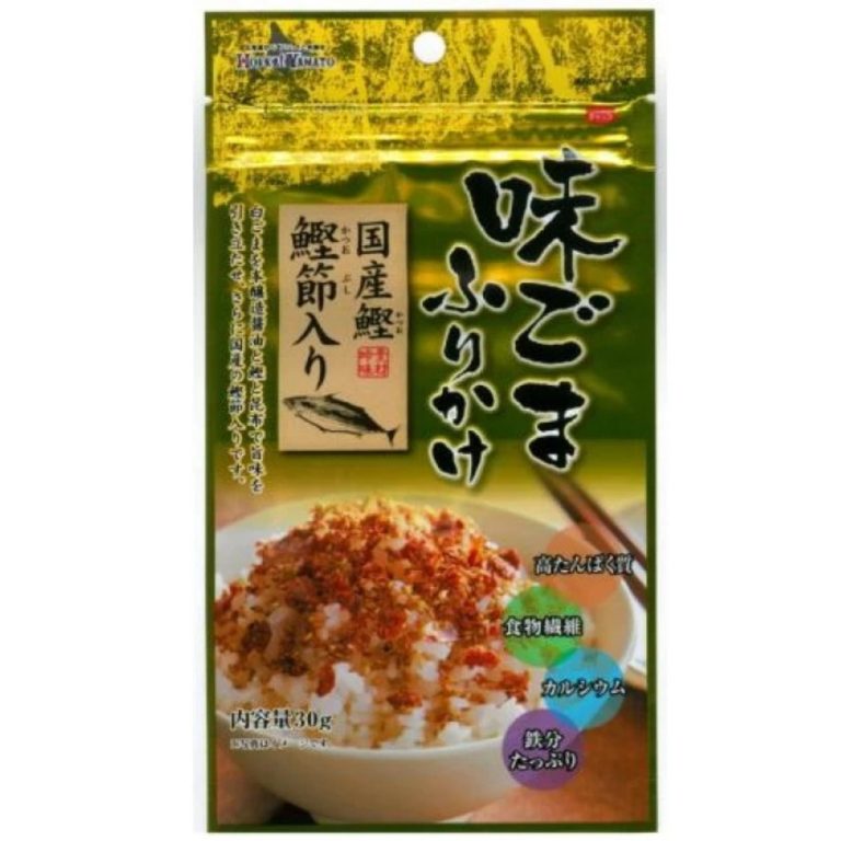 北海大和- 味ごま国産鰹節入りふりかけ 30g
