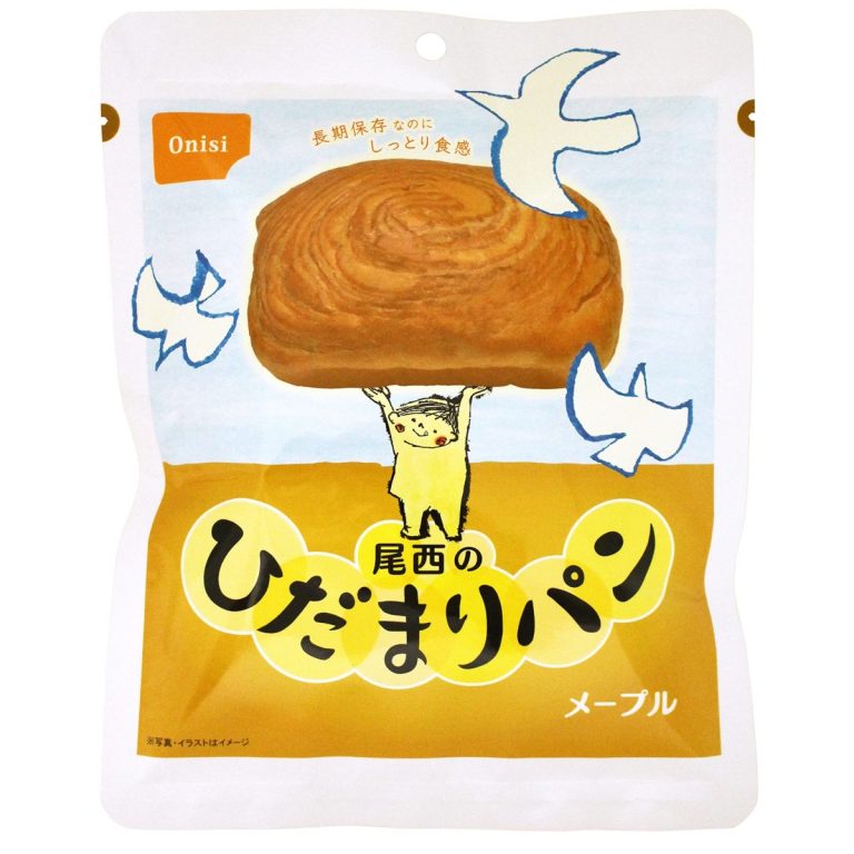 尾西食品- 尾西のひだまりパン メープル 70g
