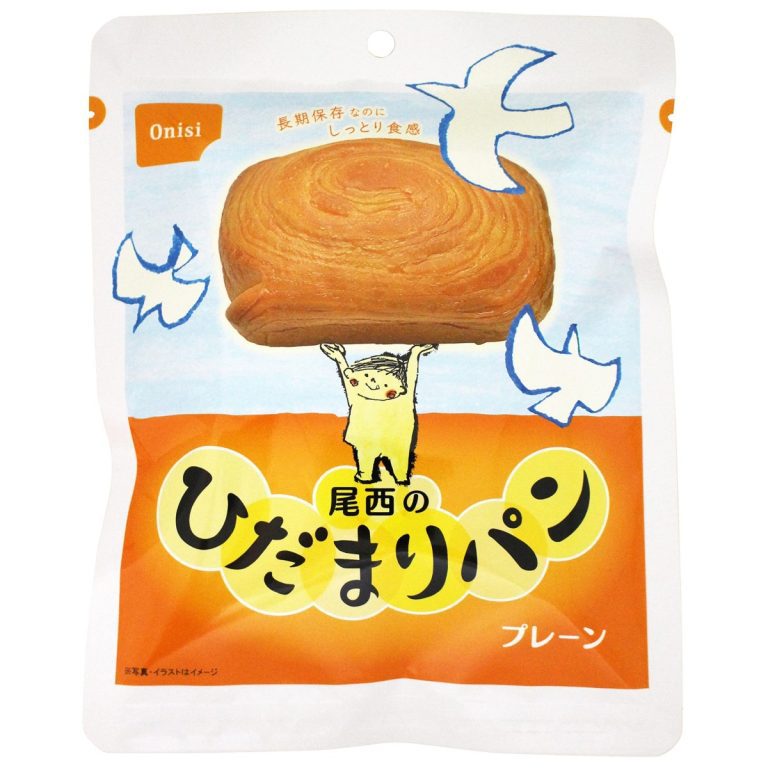 尾西食品- おおきい尾西のひだまりパン プレーン 100g