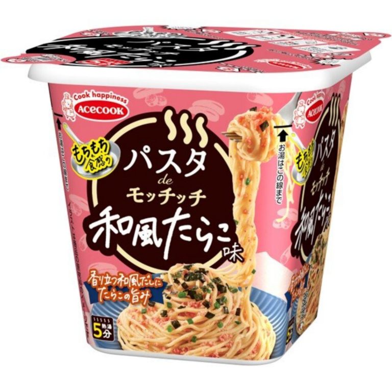 エースコック- パスタｄｅモッチッチ 和風たらこ味 97g