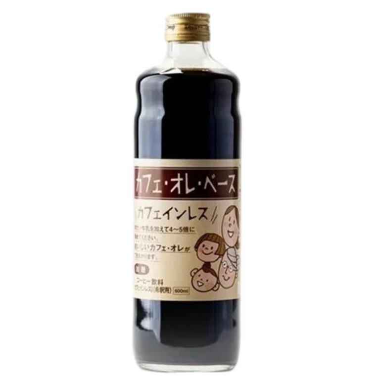Takao Coffee- Dilution Coffee Café Au Lait Base, Sweetened (Caffeine-Free) 600ml