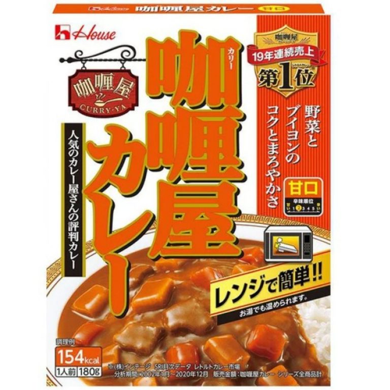 好侍食品- 咖哩屋咖哩 甜味 微波 180g