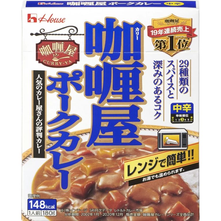 好侍食品- 咖哩屋咖哩 豬肉中辣 微波 180g