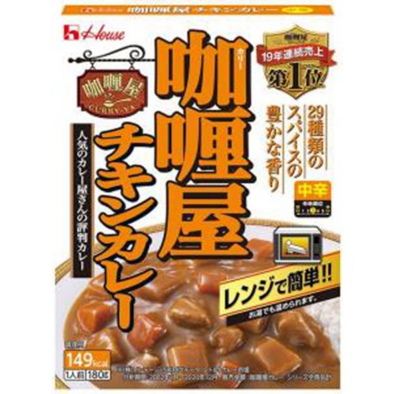 好侍食品- 咖哩屋咖哩 雞肉中辣 微波 180g