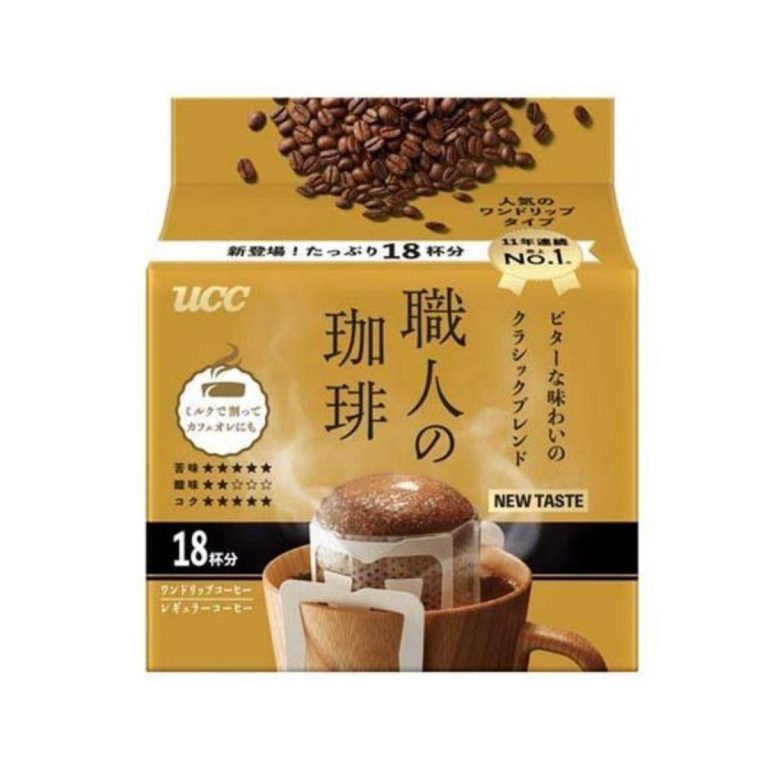 UCC- Artisan Coffee ONE DP Bitter Classic Blend 7g*18