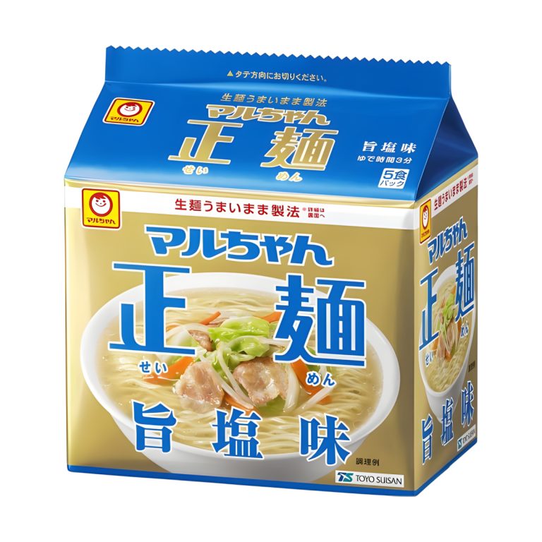 マルちゃん- 正麺 旨塩 5食P 5 Packs
