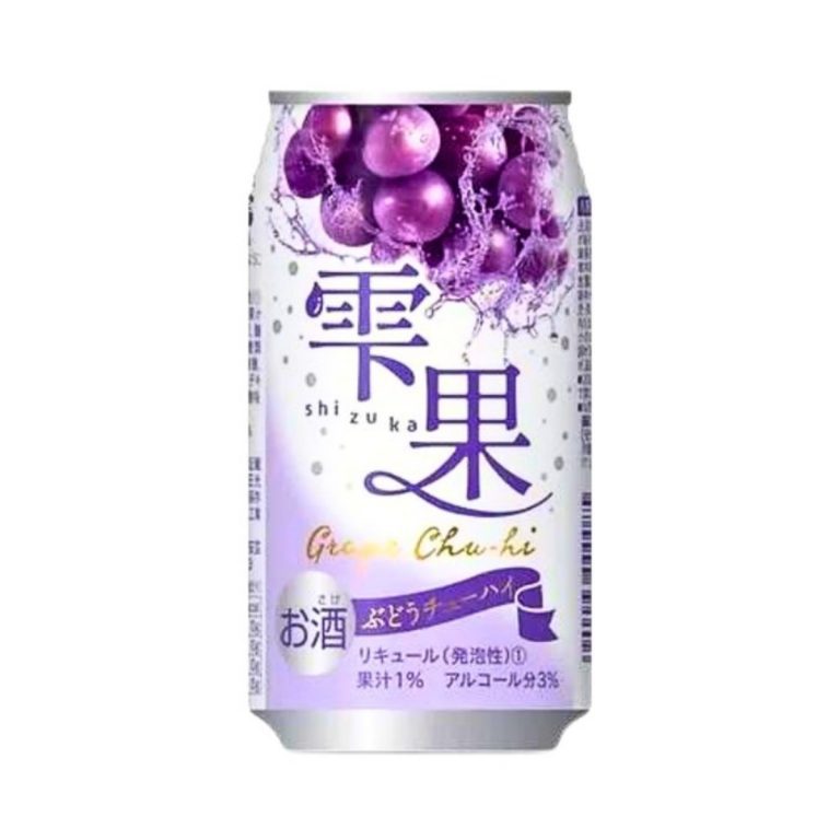 アサヒ物産- 雫果ぶどうチューハイ 350ml