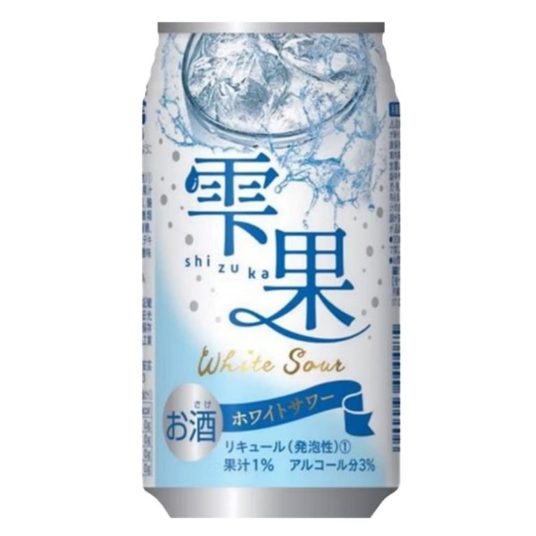 アサヒ物産- 雫果ホワイトサワー 350ml