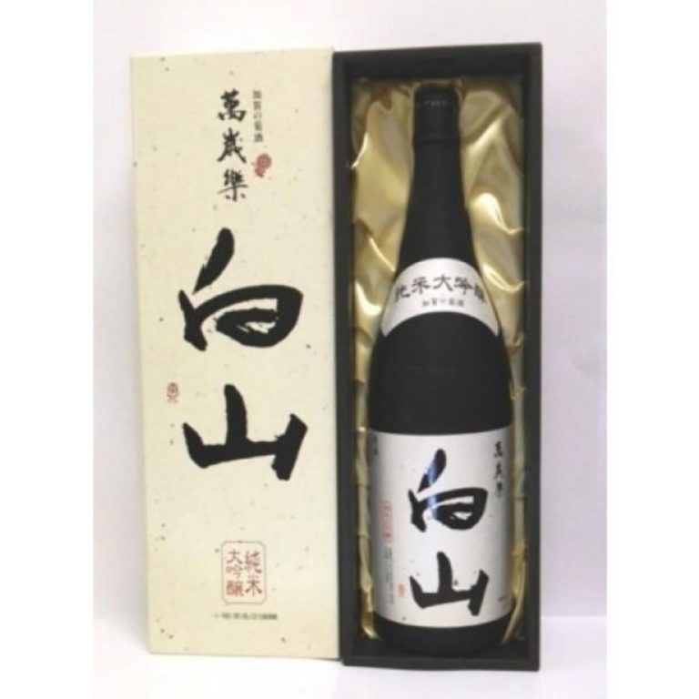 Manzairaku- Hakusan Daiginjo Aged Sake 1800ml
