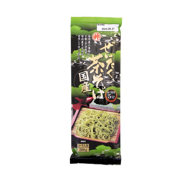 TOA FOODS- Luxurious Tea Soba (Domestic) 200g