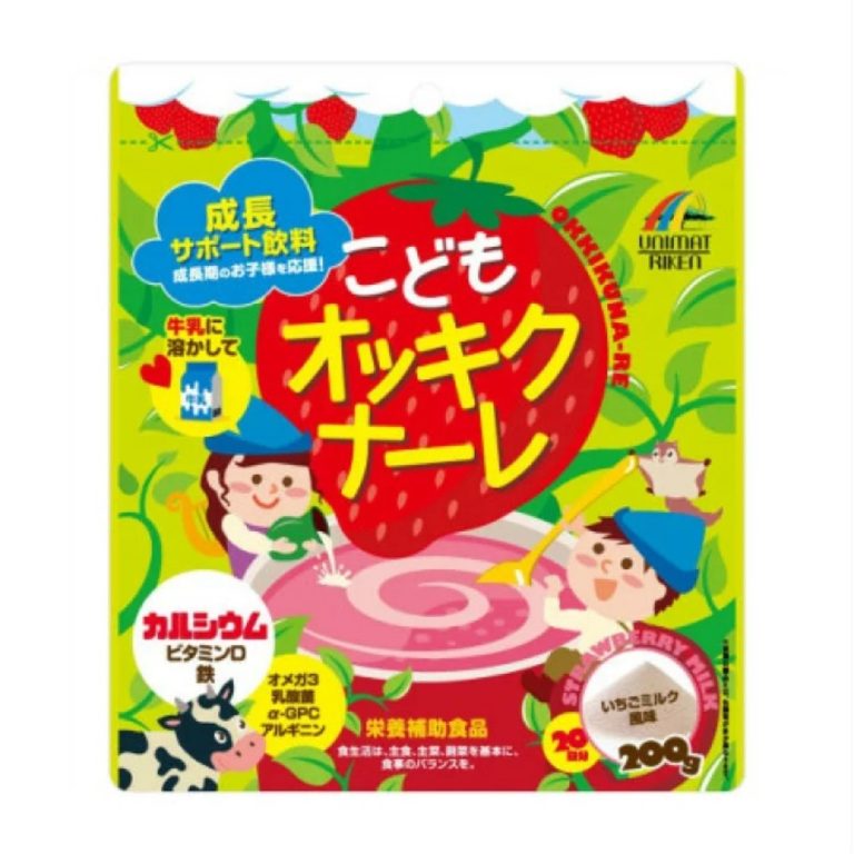 ユニマットリケン- こどもオッキクナーレ いちごミルク風味 200g