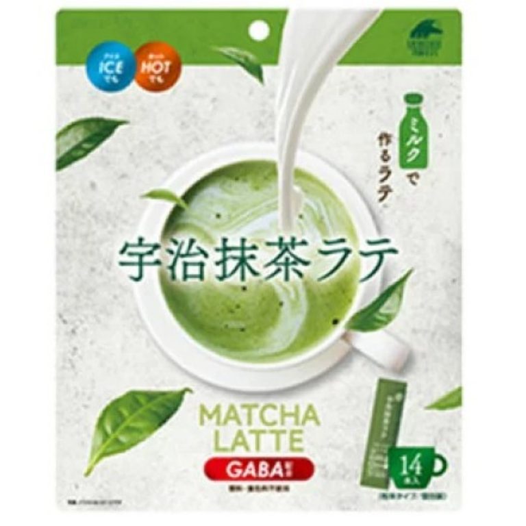 UNIMAT RIKEN- Uji Matcha Latte With GABA 10g×14ST 140g