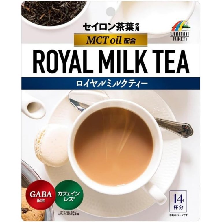UNIMAT RIKEN- Royal Milk Tea with GABA 14 Cups