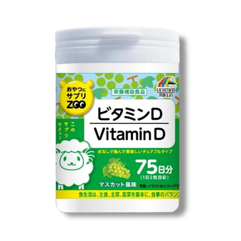 ユニマットリケン- おやつにサプリZOO ビタミンD 150粒