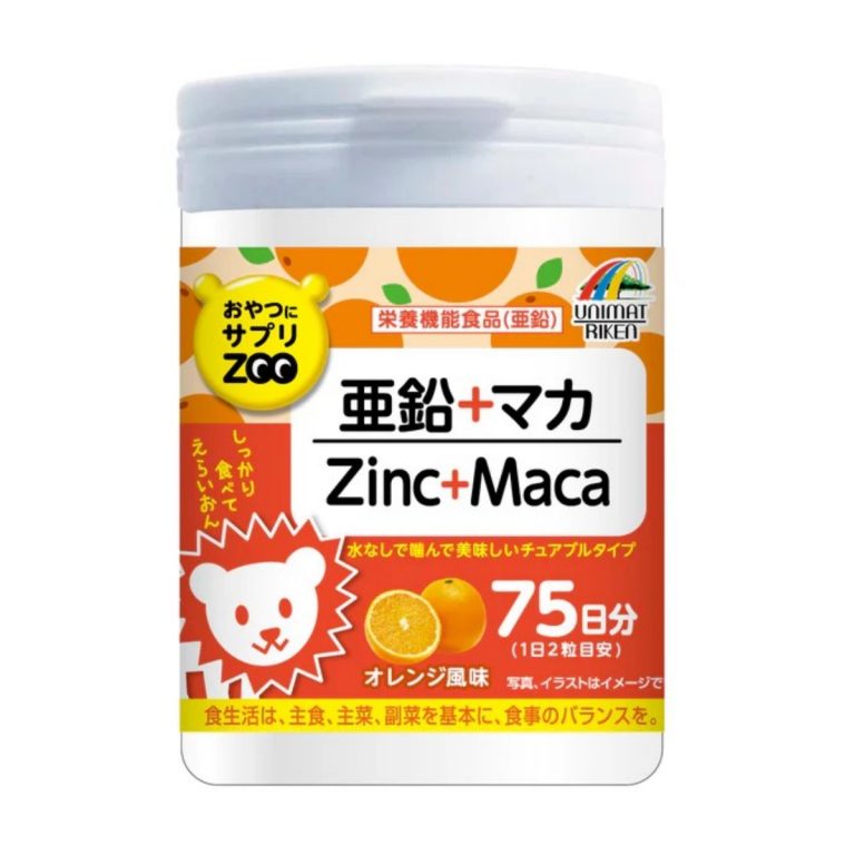 ユニマットリケン- おやつにサプリZOO 亜鉛＋マカ 150粒