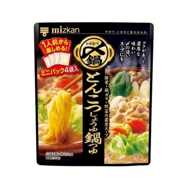 味滋康- 豚骨醬油火鍋湯底（迷你包） 36ｇｘ4