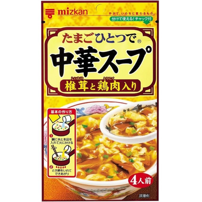 ミツカン- 中華スープ 椎茸と鶏肉入り 35g
