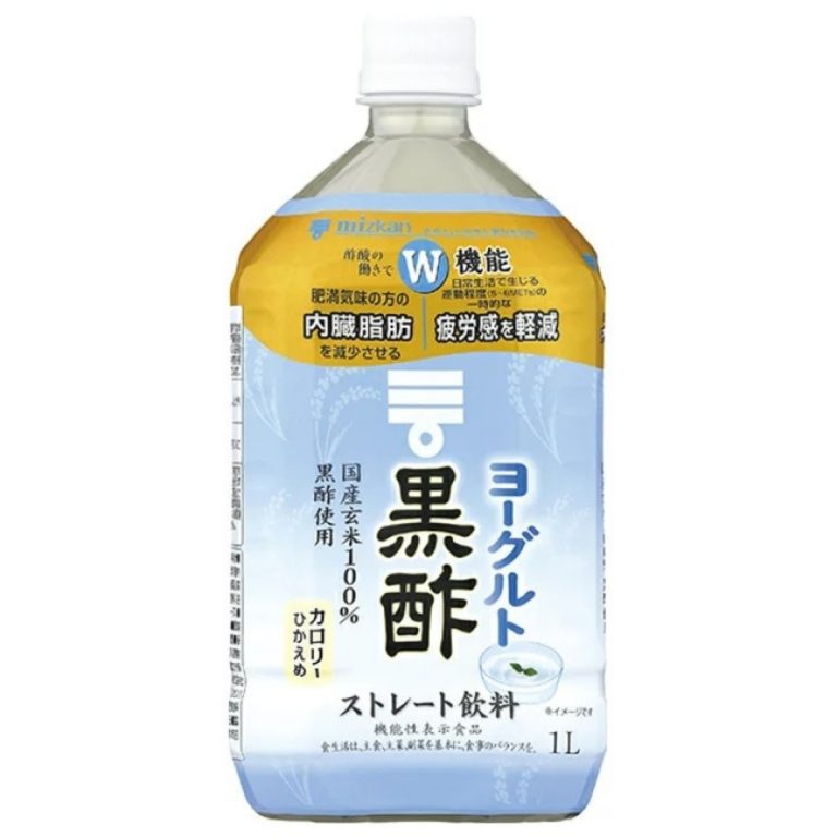 Mizkan- Yogurt Black Vinegar – Straight Drink 1000ml