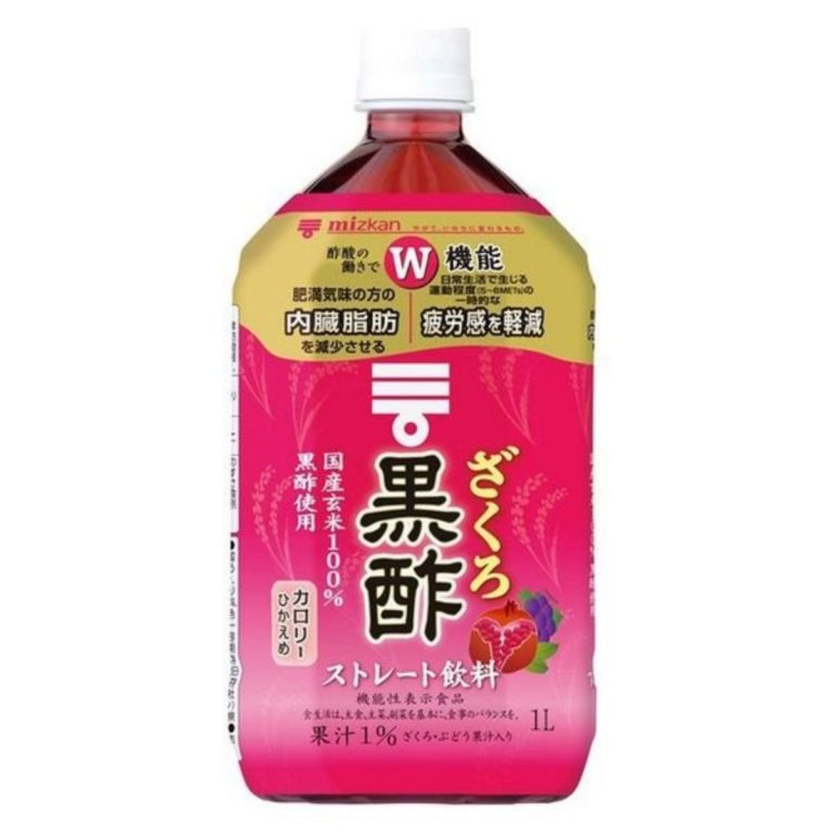 Mizkan- Pomegranate Black Vinegar – Straight Drink 1000ml