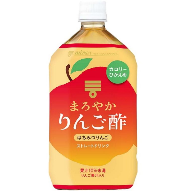 Mizkan- Mild Apple Vinegar with Honey – Straight Drink 1000ml