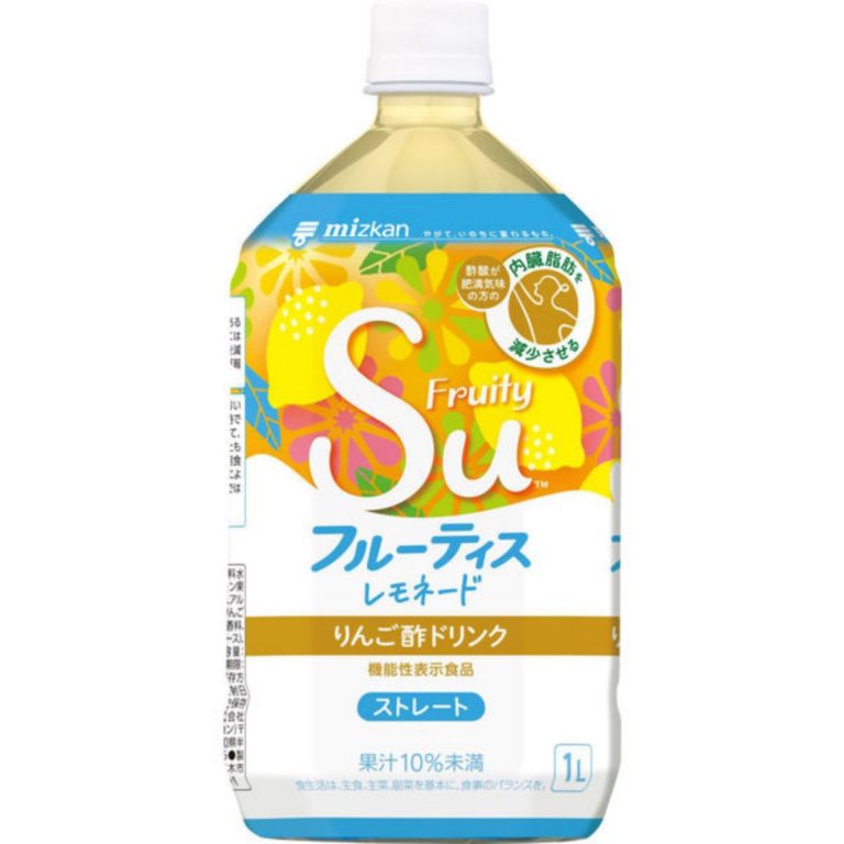 Mizkan- FruitySu Lemonade – Straight Drink 1000ml