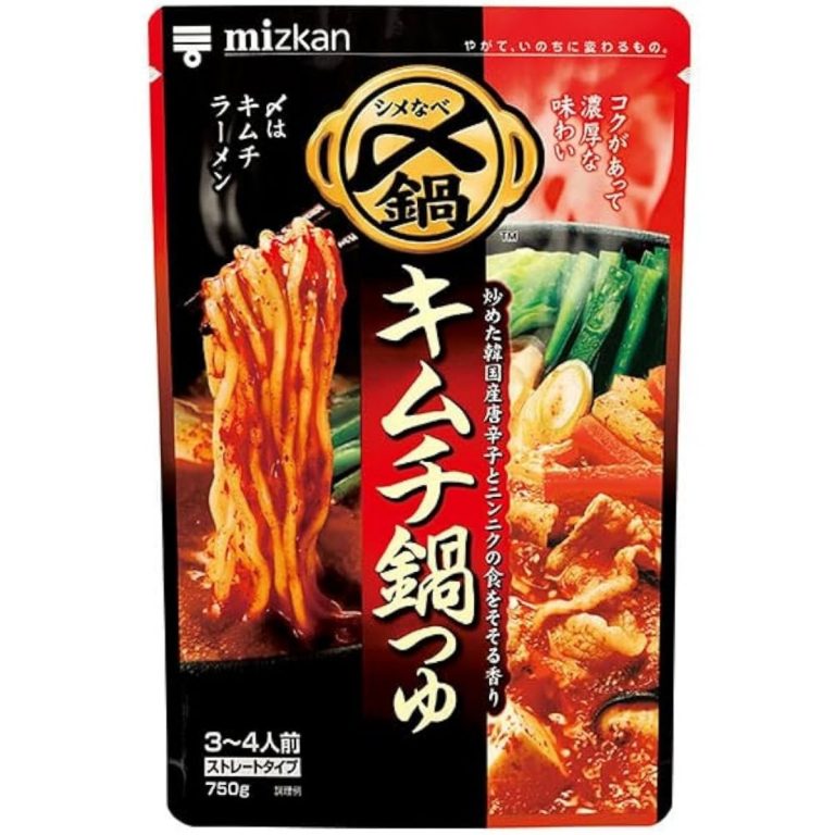 ミツカン- 〆まで美味しい キムチ鍋つゆ ストレート 750g