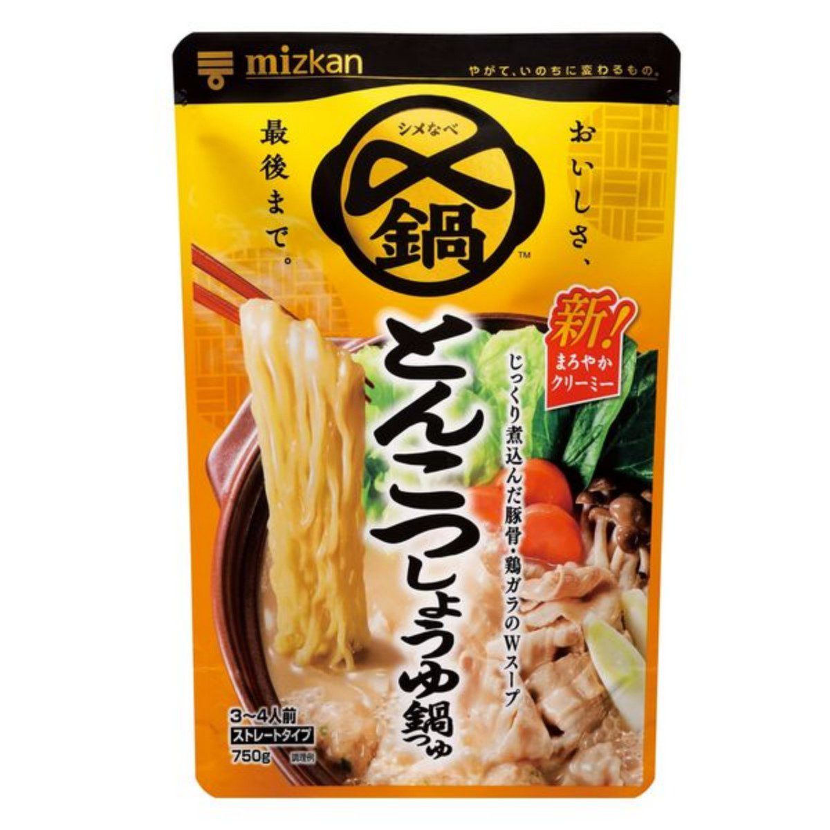 Mizkan- Tonkotsu Soy Sauce Hot Pot Soup Base – Ready to Use 750g