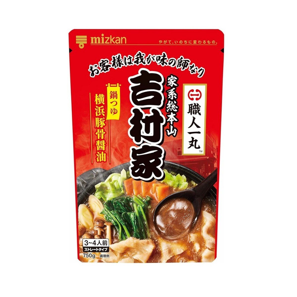 Mizkan- Yokohama Tonkotsu Soy Sauce Hot Pot Soup Base – Supervised by Yoshimuraya 750g