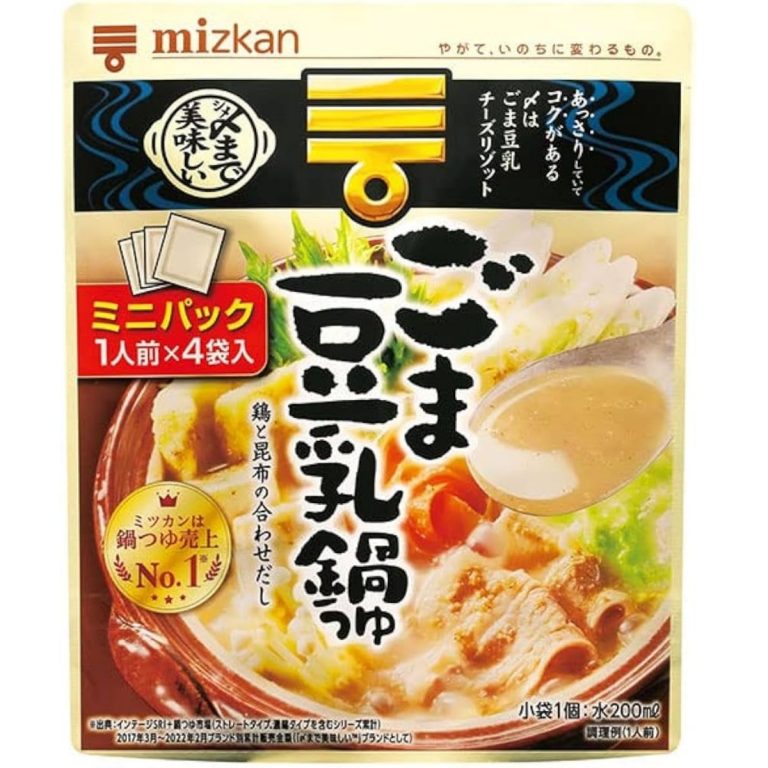 ミツカン- 〆まで美味しい ごま豆乳鍋つゆﾐﾆﾊﾟｯｸ 36ｇｘ4