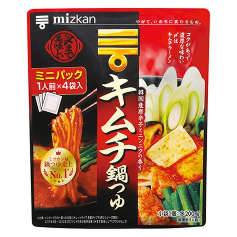 ミツカン- 〆まで美味しい キムチ鍋つゆﾐﾆﾊﾟｯｸ 36ｇｘ4