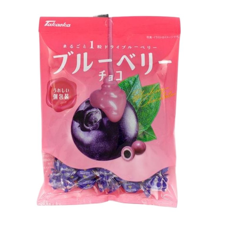 高岡食品- ブルーベリーチョコ 90g