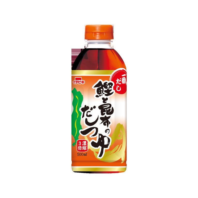 イチビキ- 鰹と昆布のだしつゆ 500ml