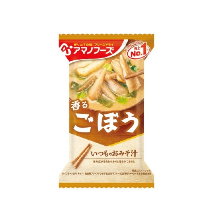 アマノフーズ- いつものおみそ汁 ごぼう 9g