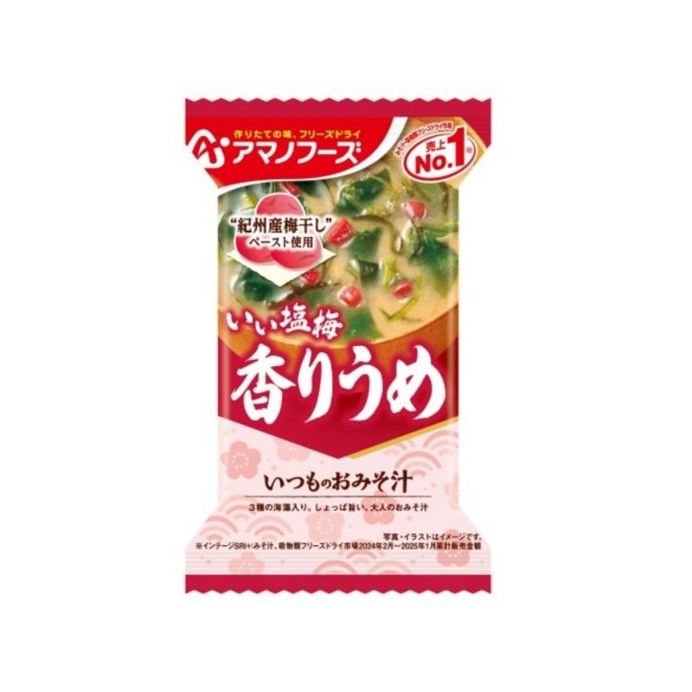 天野食品- 每日味噌湯 香氣梅 6.2g