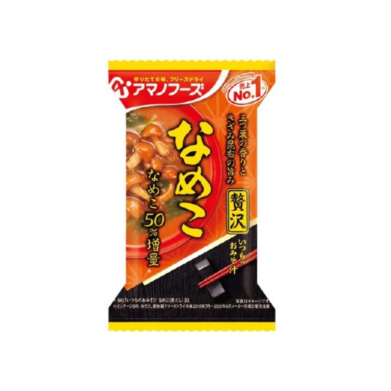 アマノフーズ- いつものおみそ汁贅沢 なめこ 9g