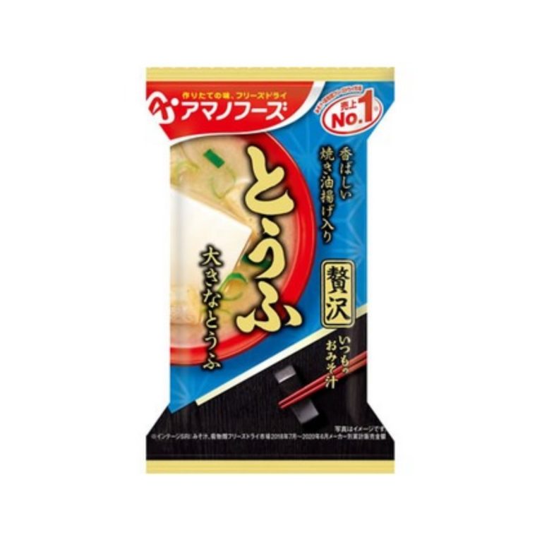 アマノフーズ- いつものおみそ汁贅沢 とうふ 10.5g