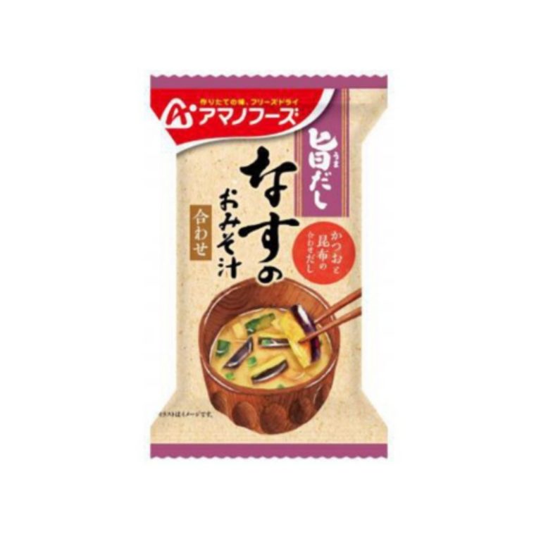 アマノフーズ- 旨だし なすのおみそ汁 9g