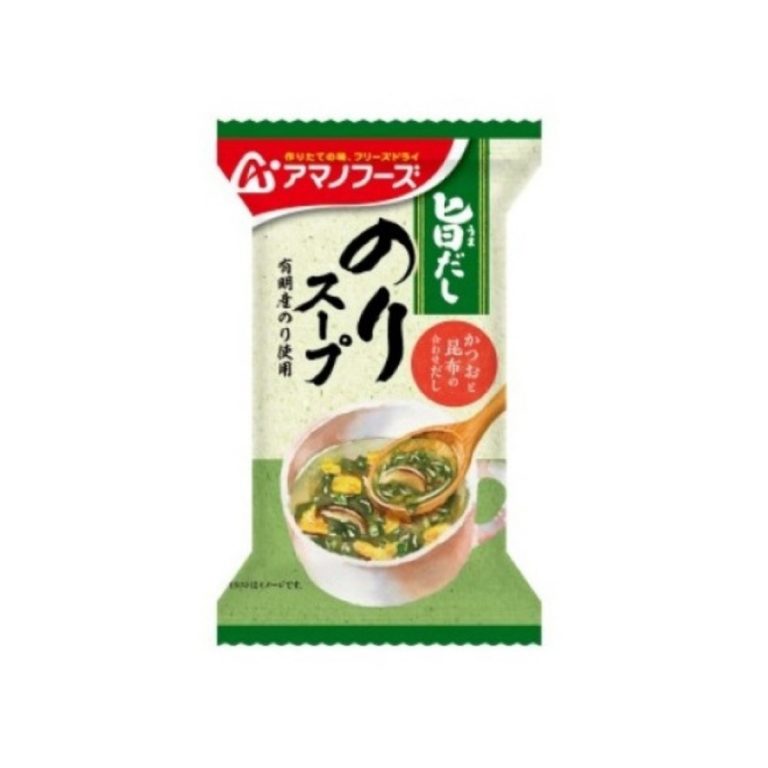 アマノフーズ- 旨だし のりスープ 6g