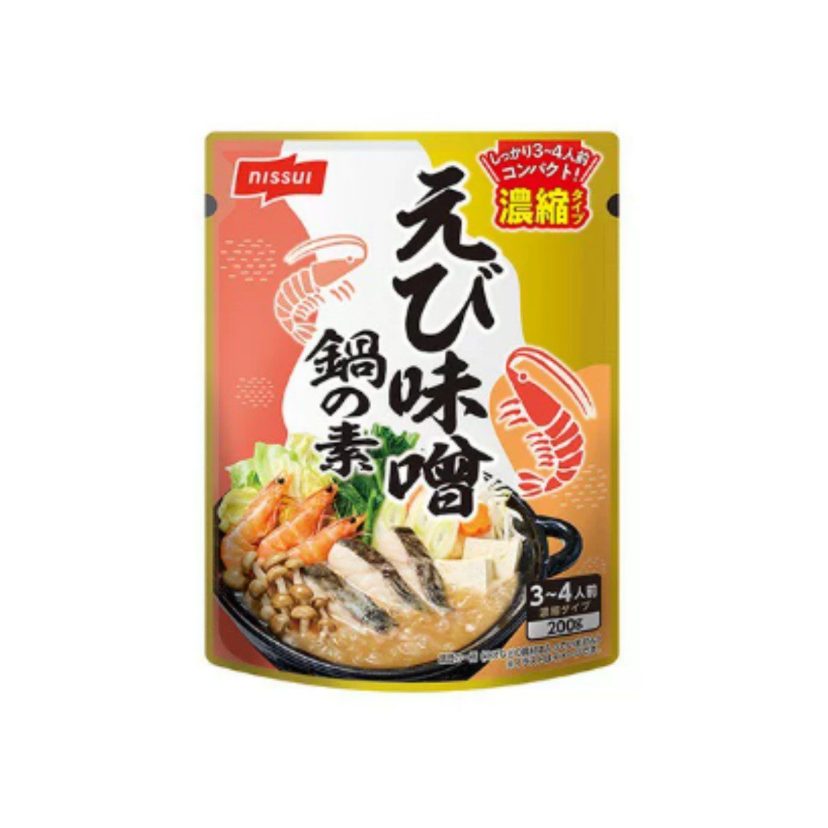 Nissui- Shrimp Miso Hot Pot Base Concentrated Type 200g